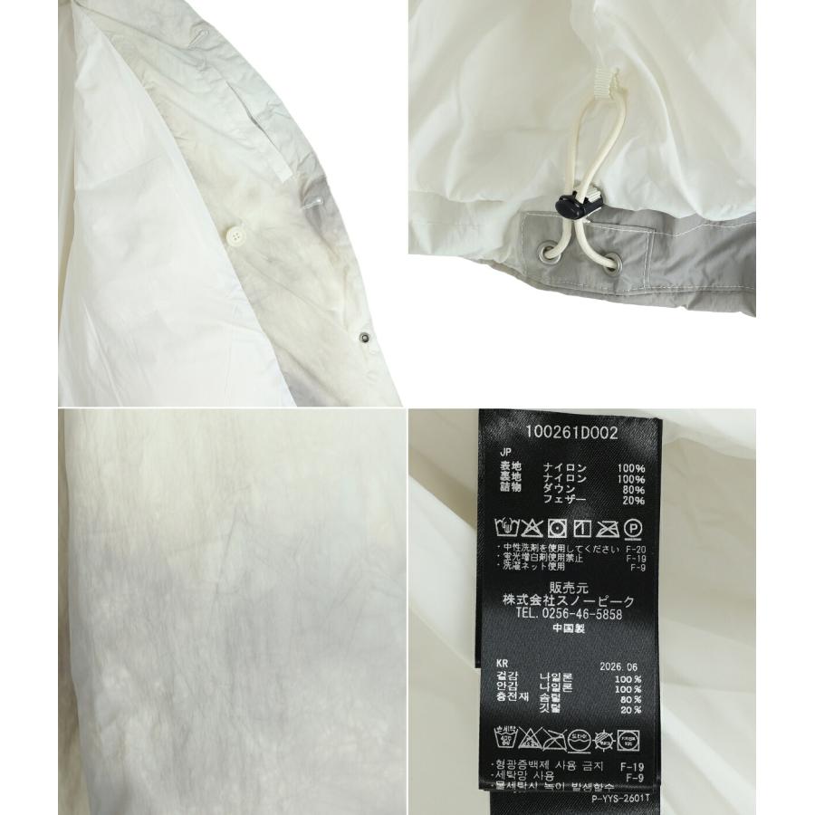 snow peak / スノーピーク ： Shibori Dyeing Down Jacket ： 100261DO02 | snow peak | 02