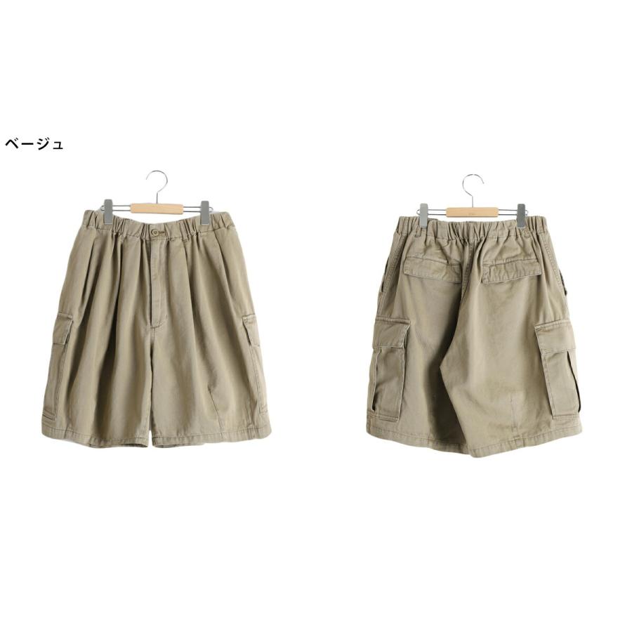 is-ness（イズネス） ： BALLOON EZ CARGO SHORTS / 全2色