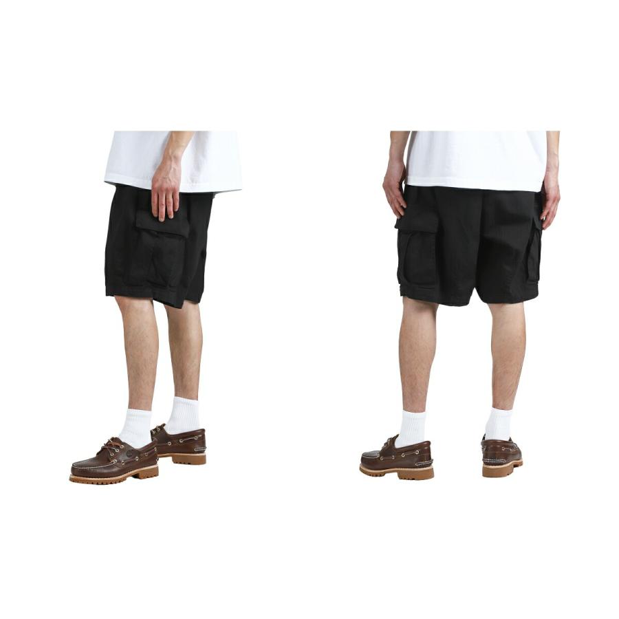 is-ness（イズネス） ： Herringbone 6-Pocket Shorts / 全2色