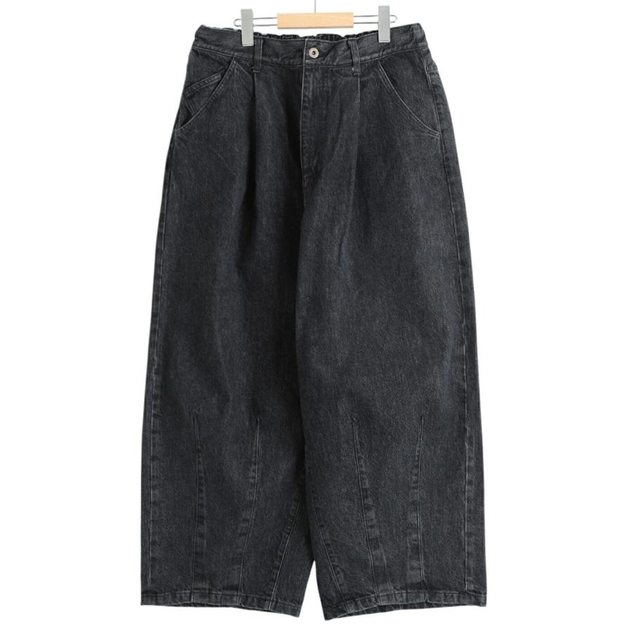is-ness / イズネス ： 5PK BALLOON PANTS(Enzyme Wash) 全2色