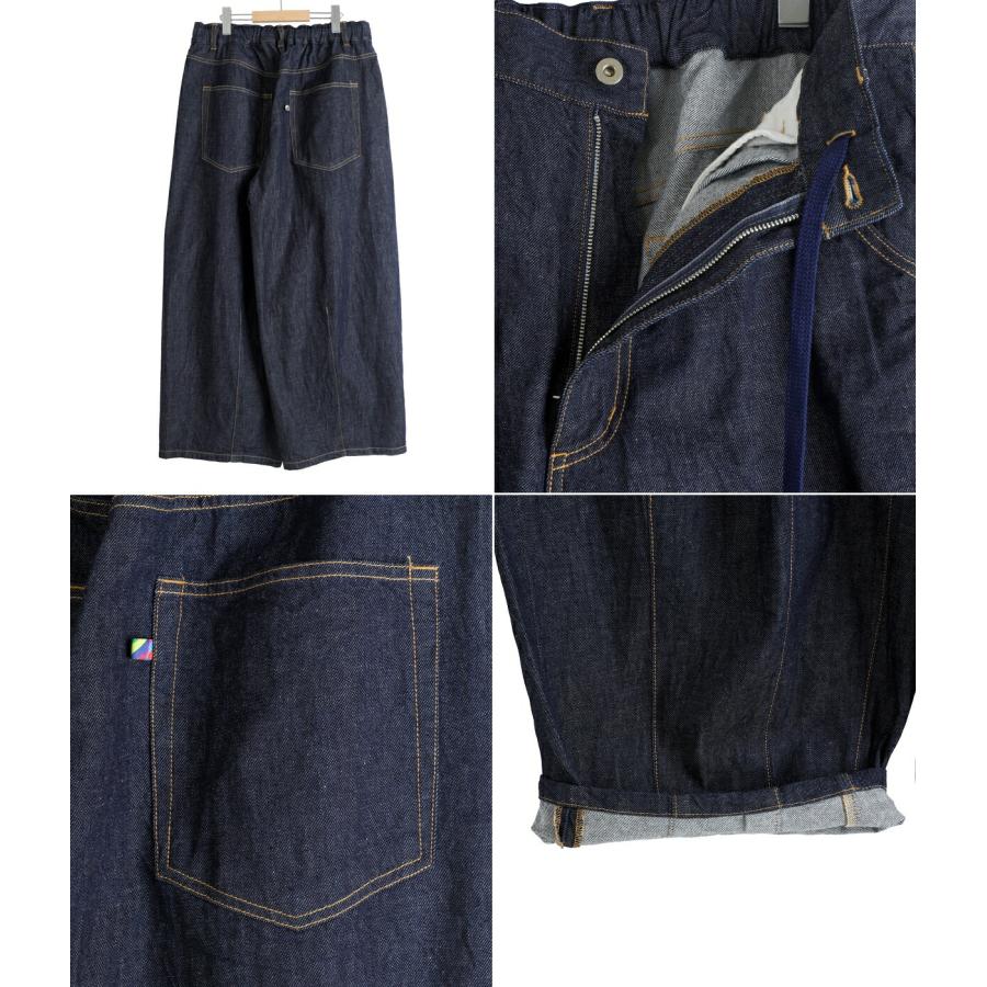 is-ness / イズネス ： 5-Pocket Balloon Pants (Enzyme Wash) ： 1006AWBALOON5PK01-2の画像