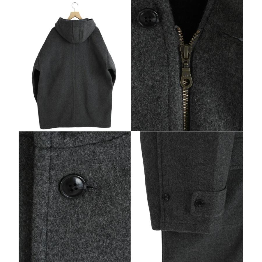 is-ness（イズネス） 【10%OFF】is-ness / イズネス ： HOODED DUFFLE