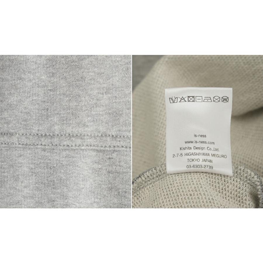 is-ness（イズネス） ： PULLOVER SWEAT SHIRT ： 1006SSCS01