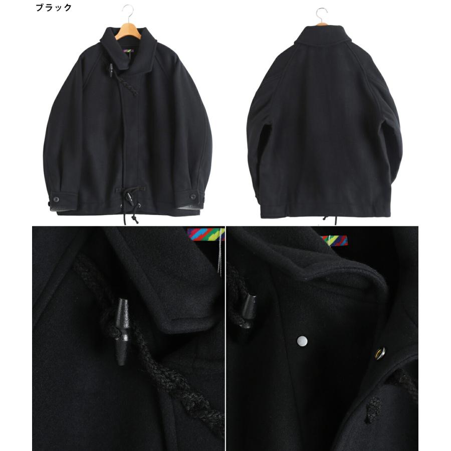 is-ness（イズネス） ： DUFFLE SMOCKS COAT / 全2色 ： 1007AWCOAT02