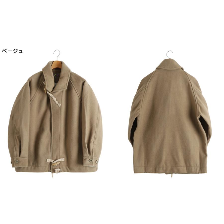 is-ness（イズネス） ： DUFFLE SMOCKS COAT / 全2色 ： 1007AWCOAT02