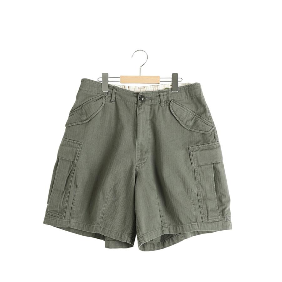 is-ness（イズネス） ： NU MILITARY BALLOON SHORTS ： 1007SSPT02
