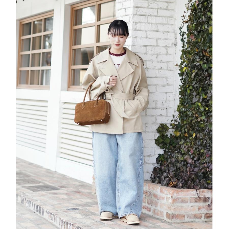 CLANE（クラネ） ： [レディース]OVER SHORT TRENCH COAT ： 10101