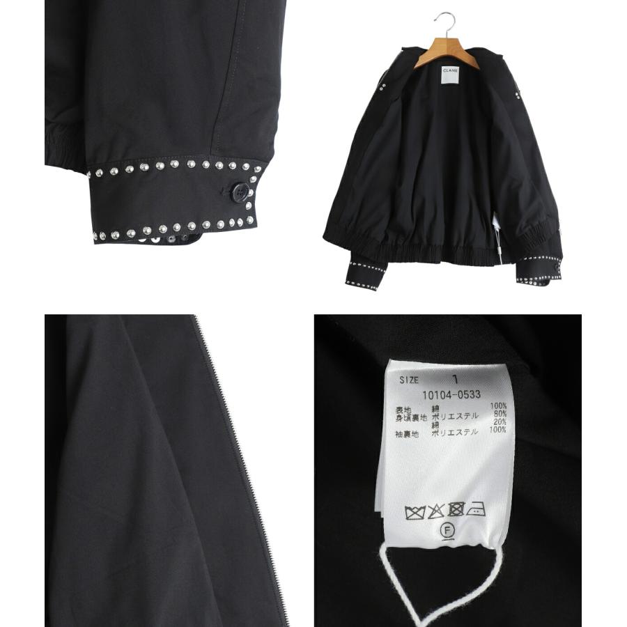 ジャケット・アウター CLANE W COLOR STUDDED DRIZZLER JACKET CLANE(クラネ) W COLOR STUDDED DRIZZLER JACKET - COLDBECK ONLINE