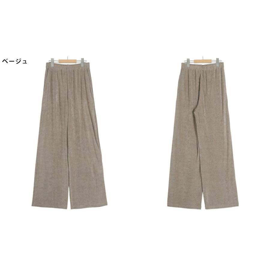 CLANE（クラネ） ： [レディース]BRIGHT JERSEY PANTS / 全2色