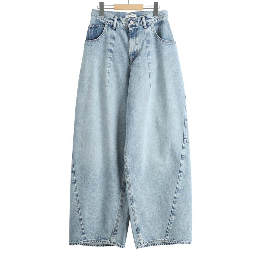 CLANE（クラネ） ： [レディース]COCOON BULKY DENIM PANTS ： 10111