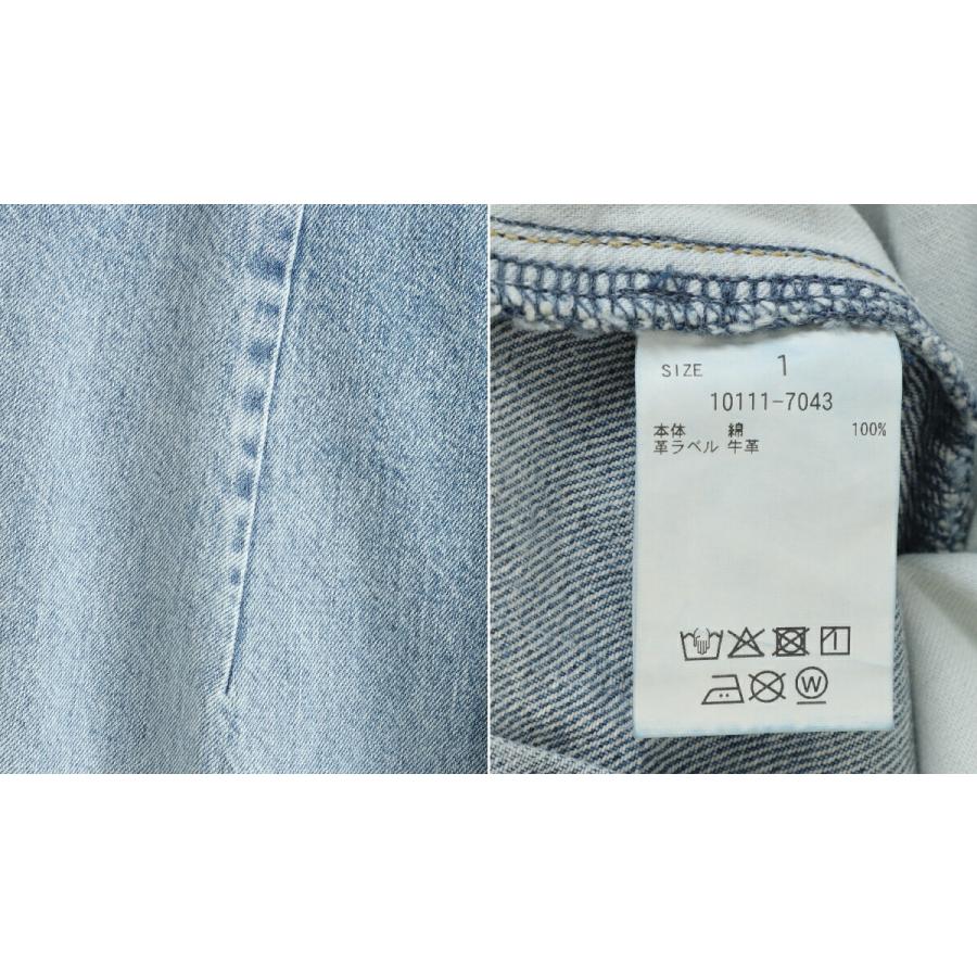 CLANE（クラネ） ： [レディース]COCOON BULKY DENIM PANTS ： 10111