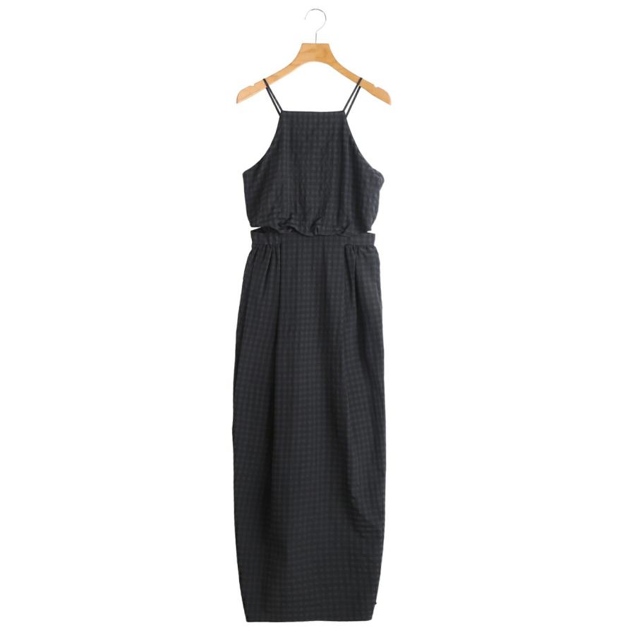 ワンピース CLANE 26SSSIDE HOLE COCOON CAMI ONEPIECE CLANE（クラネ） ： [レディース]SIDE HOLE COCOON CAMI ONEPIECE / 全