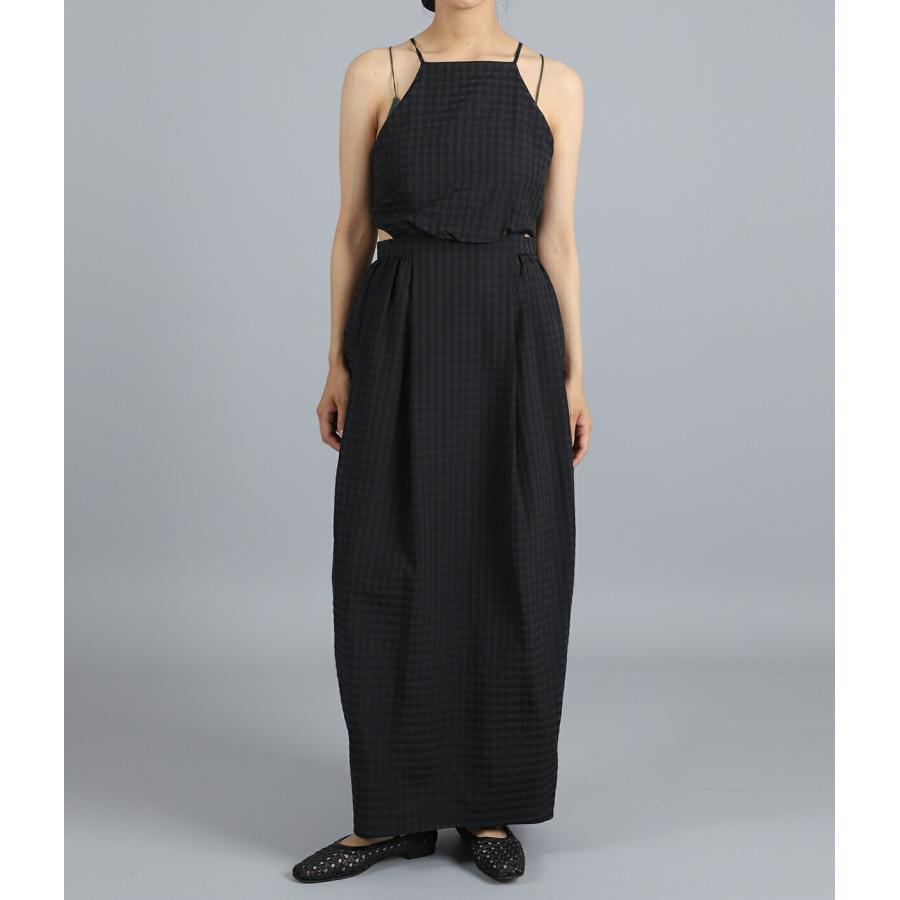 CLANE（クラネ） ： [レディース]SIDE HOLE COCOON CAMI ONEPIECE / 全