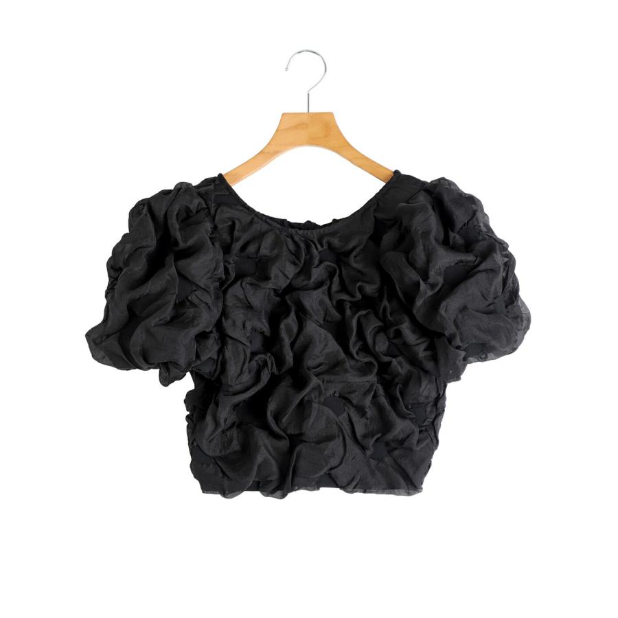 CLANE（クラネ） ： [レディース]W FACE CLOUD PUFF SLEEVE TOPS