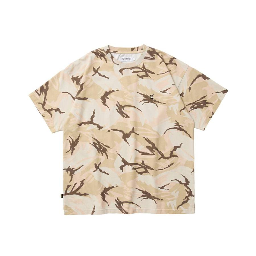 Evisen Skateboards ゑ / エビセン スケートボード ： EVISEN / E LOGO CAMO TEE ： 10176-E | Evisen Skateboards
