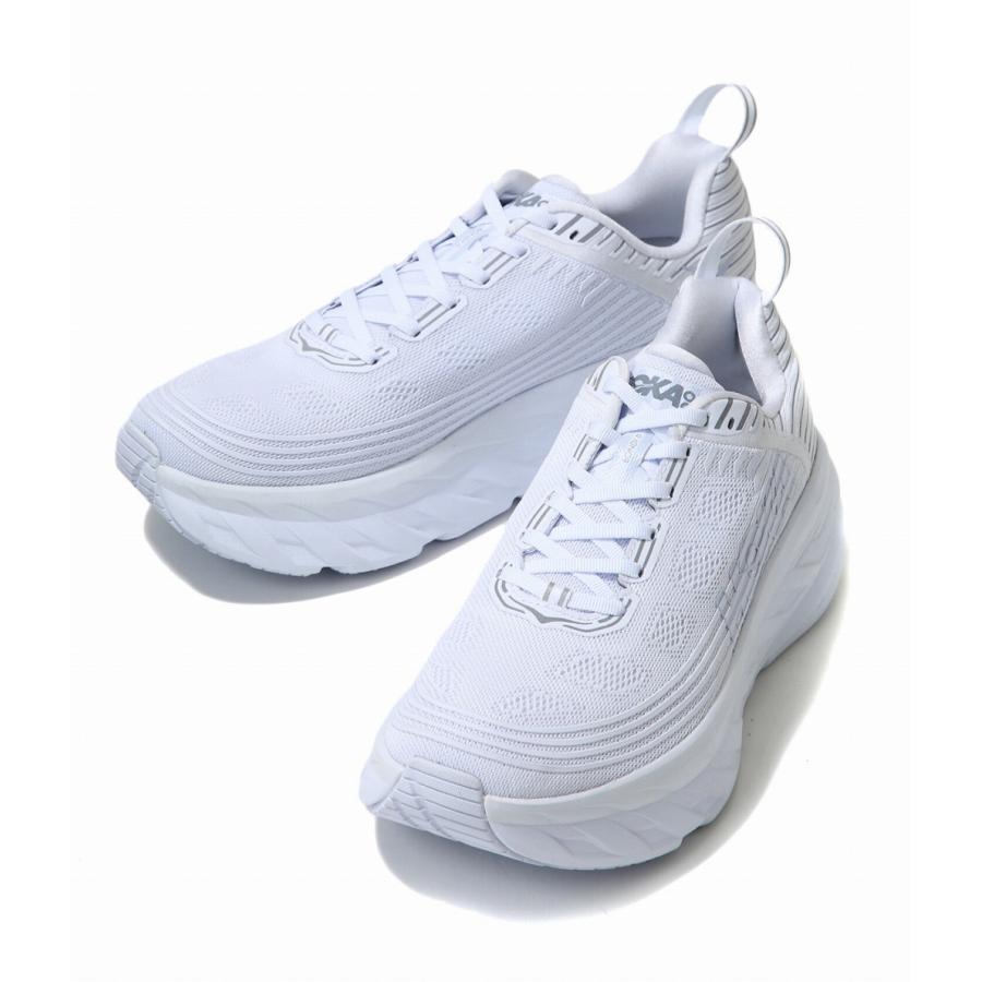 hoka one one white
