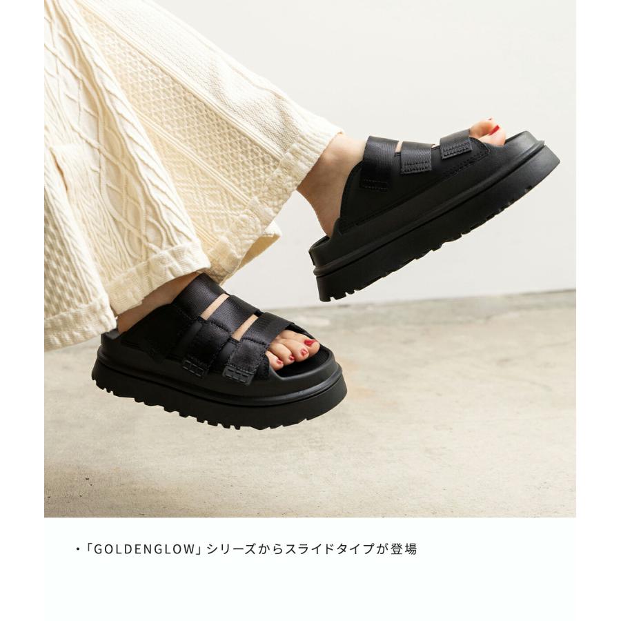 UGG（アグ） ： [レディース]W GOLDENGLOW SLIDE / 全2色 ： 1167430
