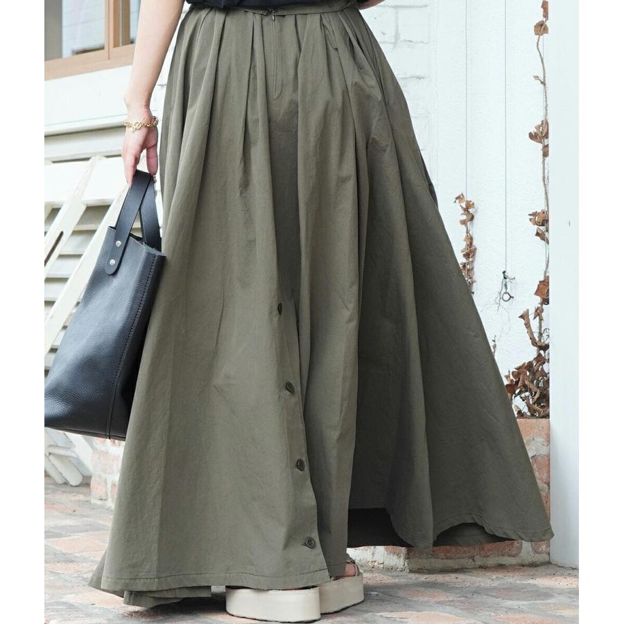 CLANE / クラネ ： 【レディース】2WAY MILITARY VOLUME SKIRT