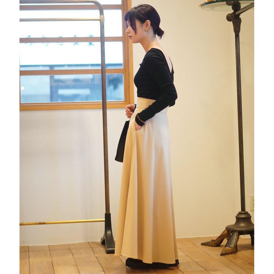 35%OFF】CLANE / クラネ ： 【レディース】FRONT ZIP FLARE SKIRT / 全  