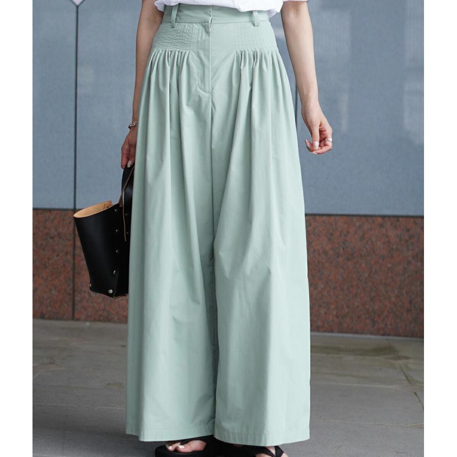 CLANE / クラネ : 【レディース】TUCK DESIGN WIDE PANTS 全2色 CLANE / クラネ : 【レディース】TUCK DESIGN WIDE PANTS 全2色