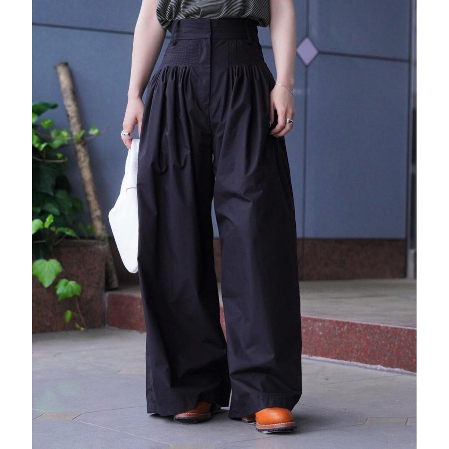 CLANE / クラネ : 【レディース】TUCK DESIGN WIDE PANTS 全2色 CLANE / クラネ : 【レディース】TUCK DESIGN WIDE PANTS 全2色