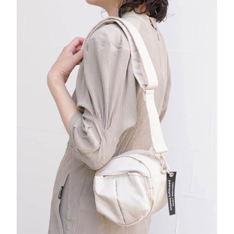 beautiful people / ビューティフルピープル ： POTRxbp shoulder bag in nylon twill / 全3色 ： 1415612001｜arknets｜08