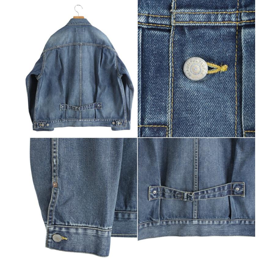 beautiful people / ビューティフルピープル ： [レディース]selvedgedenim square big blouson vintage ： 1535102029[ANN]の画像