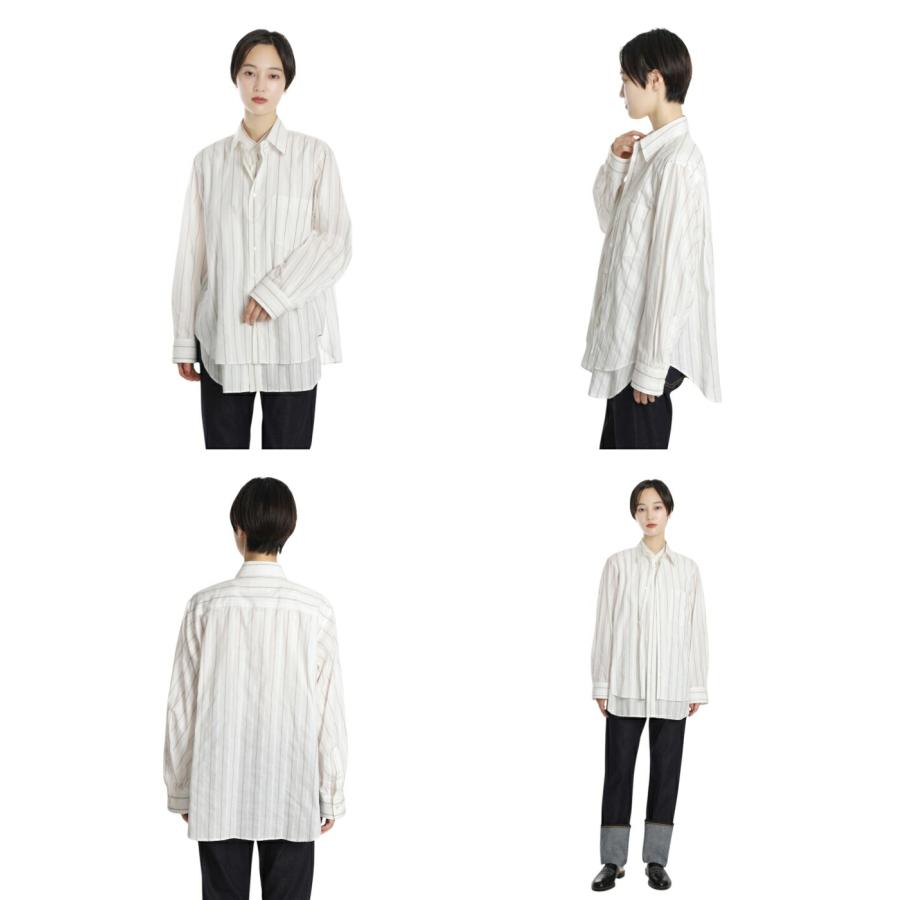 beautiful people ビューティフルピープル 19SS 日本製 REGIMENTAL STRIPE SPRIT シャツドレス 1925104001 38 ライトグリーン ストライプ ワンピース トップス【中古】【beautiful people】 beautiful people - beautiful people ビューティフルピープル 19SS