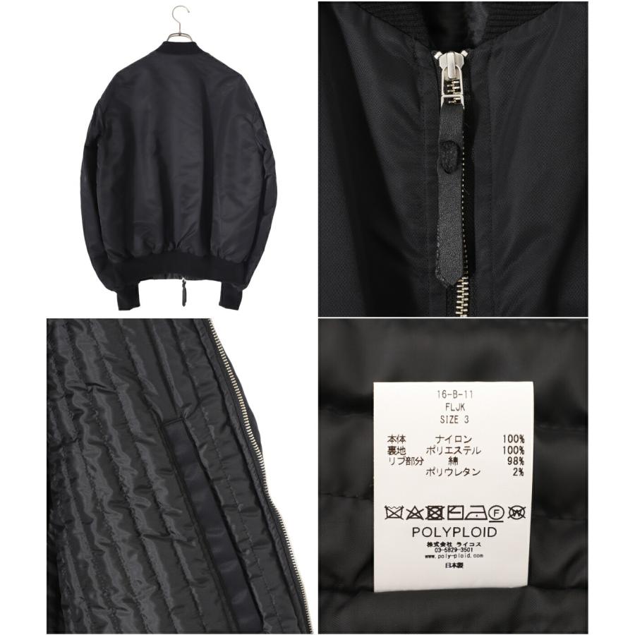 中古 POLYPLOID / ポリプロイド ： FLIGHT JACKET B ： 16-B-11 【BC8595617927】(30030円)