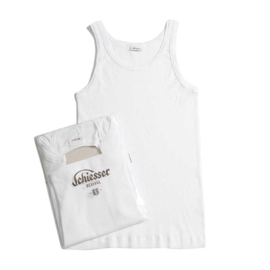 Schiesser Revival / シーサー・リバイバル ： Friedrich Tank Top ： 160909 | Schiesser Revival