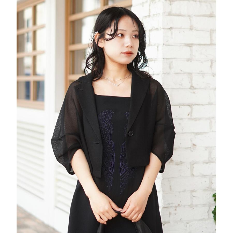 CLANE / クラネ : 【レディース】MESH LANTERN JACKET 16122 CLANE / クラネ : 【レディース】MESH LANTERN JACKET 16122