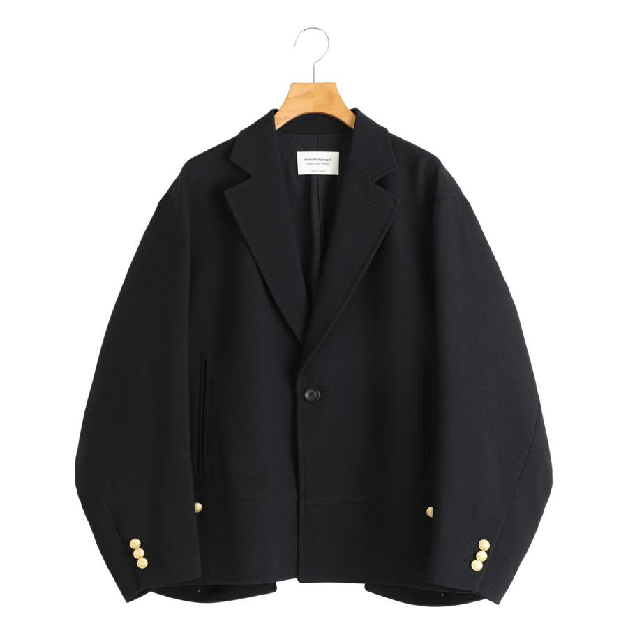 beautiful people / ビューティフルピープル ： [レディース]double-end wool double cloth tailored jacket ： 1646101006 | beautiful people