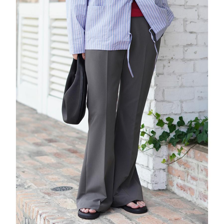 CLANE 【20%OFF】CLANE / クラネ ： CENTER PRESS SLIM FLARE