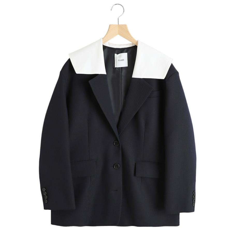 CLANE SAILOR COLLAR TAILORED JACKET クラネ CLANE / クラネ ： [レディース]SAILOR COLLAR TAILORED JACKET