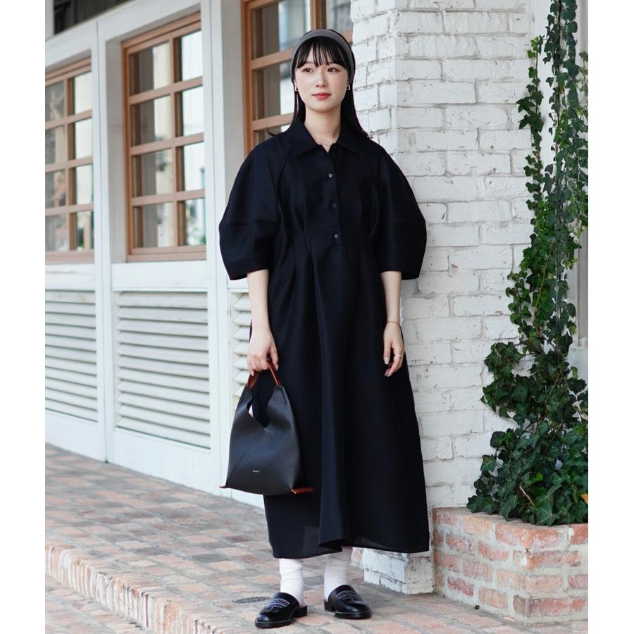CLANE（クラネ） ： [レディース]FORM SLEEVE ONEPIECE ： 19112-5052