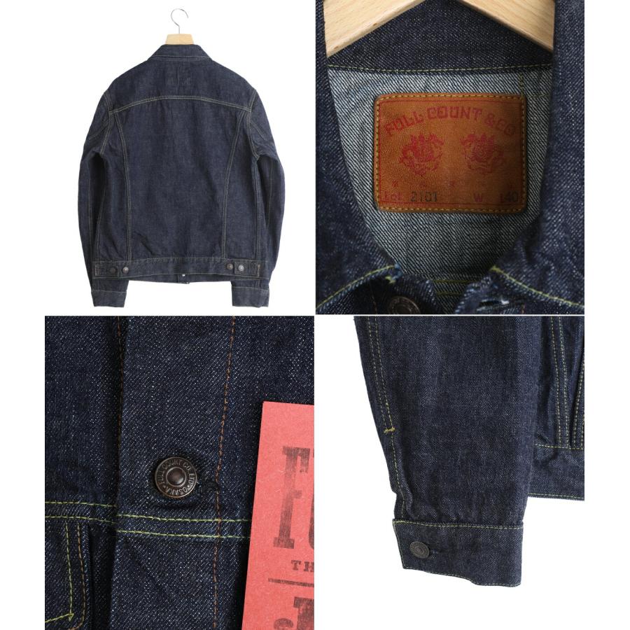 FULL COUNT / フルカウント ： Type3 Denim Jacket 13.7oz ： 2101W-20の画像