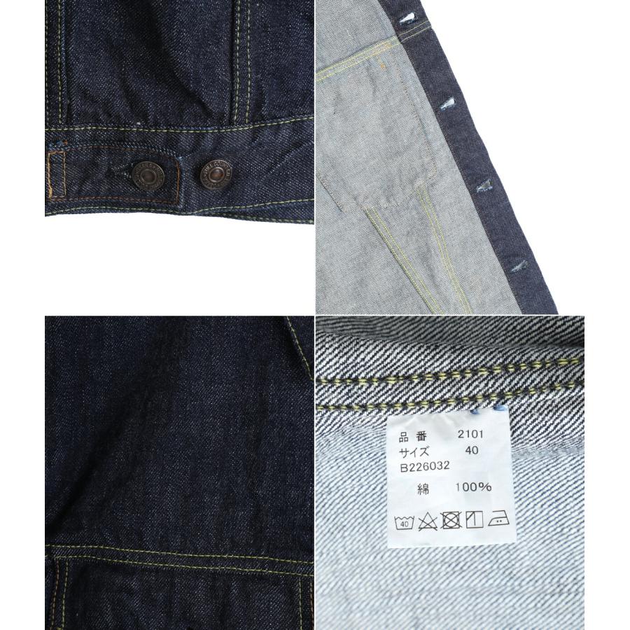 FULL COUNT / フルカウント ： Type3 Denim Jacket 13.7oz ： 2101W-20の画像