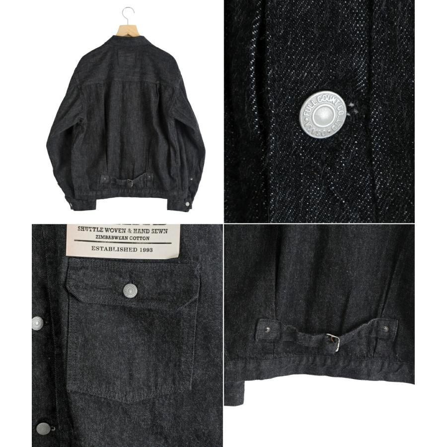 FULLCOUNT（フルカウント） ： Type 1 Black Denim Jacket (Super
