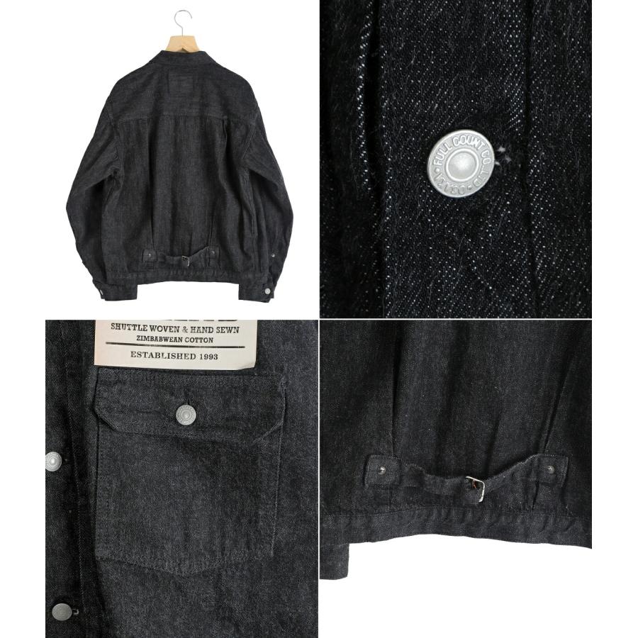 FULLCOUNT（フルカウント） ： Type 1 Black Denim Jacket (Super