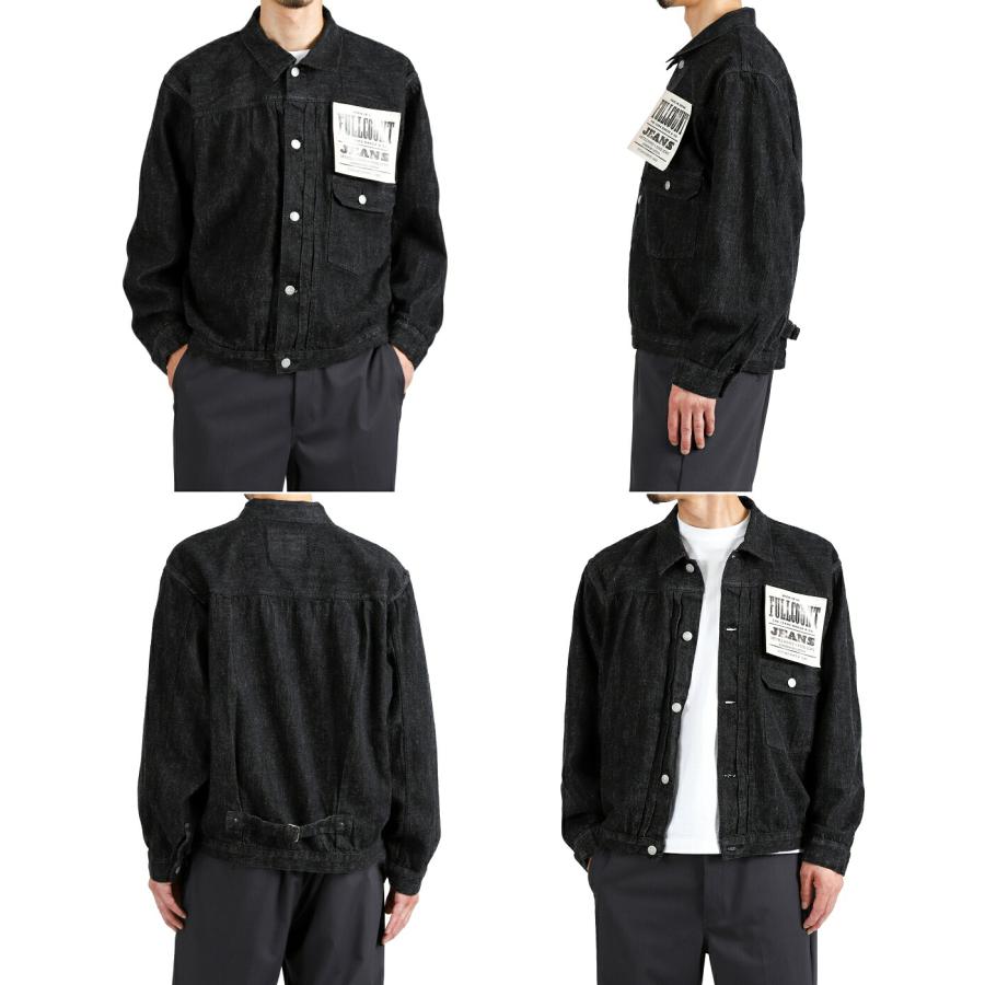 FULLCOUNT（フルカウント） ： Type 1 Black Denim Jacket (Super