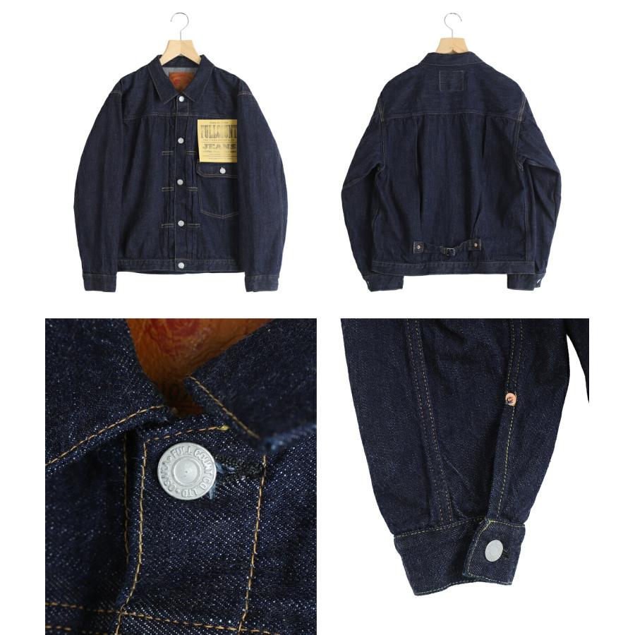 FULL COUNT / フルカウント ： Type 1 Denim Jacket (Super Smooth) ： 2107SSW | FULLCOUNT | 01