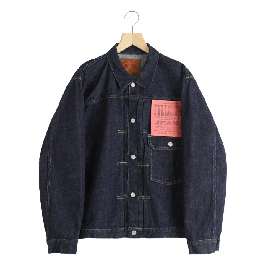 FULL COUNT デニムジャケット TYPE 1 / 2107W-20 FULLCOUNT（フルカウント） ： Type1 Denim Jacket 13.7oz ： 2107W-20