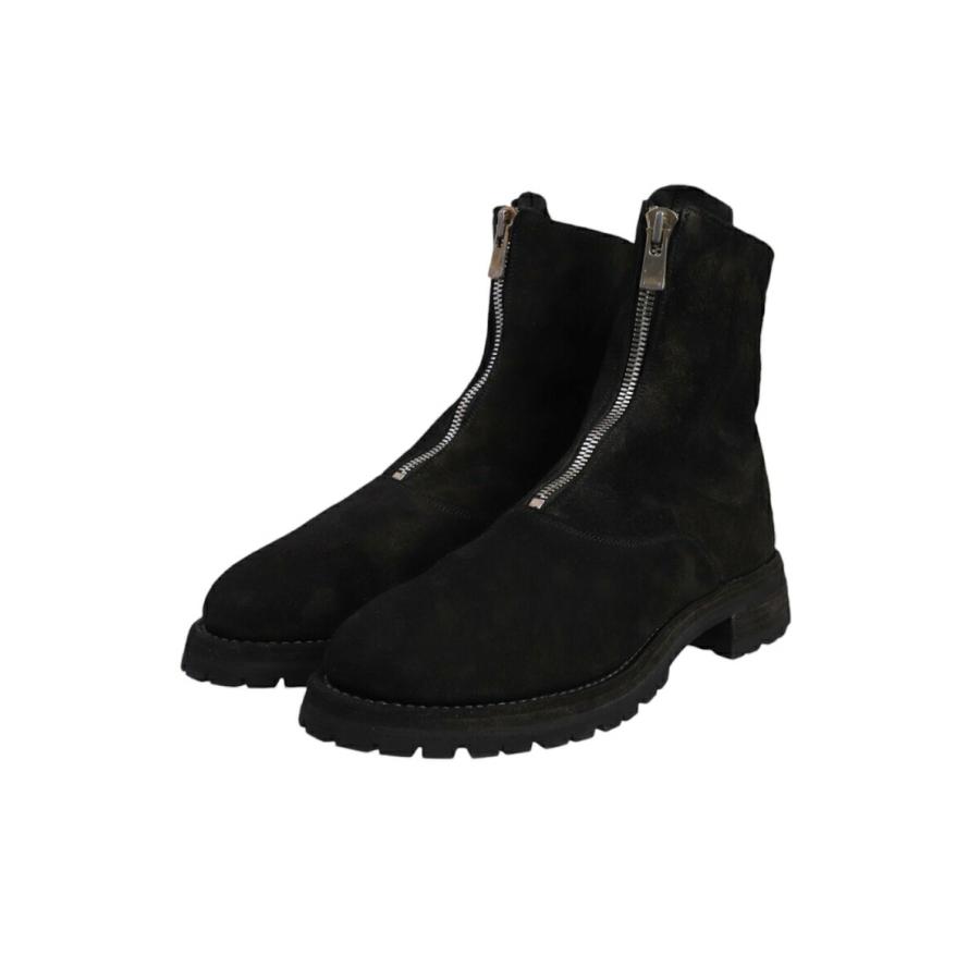 GUIDI / グイディ ： FRONT ZIP ARMY BOOT 210WV-HORSE-REVERSE