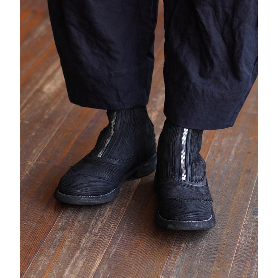 GUIDI（グイディ） ： FRONT ZIP ARMY BOOT ： 210WZ-RC-STANDARD