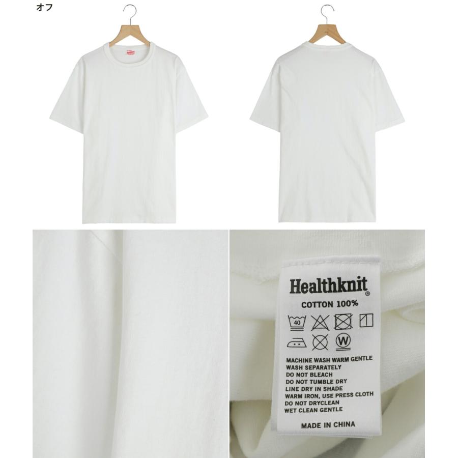 Healthknit / ヘルスニット ： TOMPKINS JERSEY Crewneck S/S / 全2色 ： 211-H | Healthknit | 01