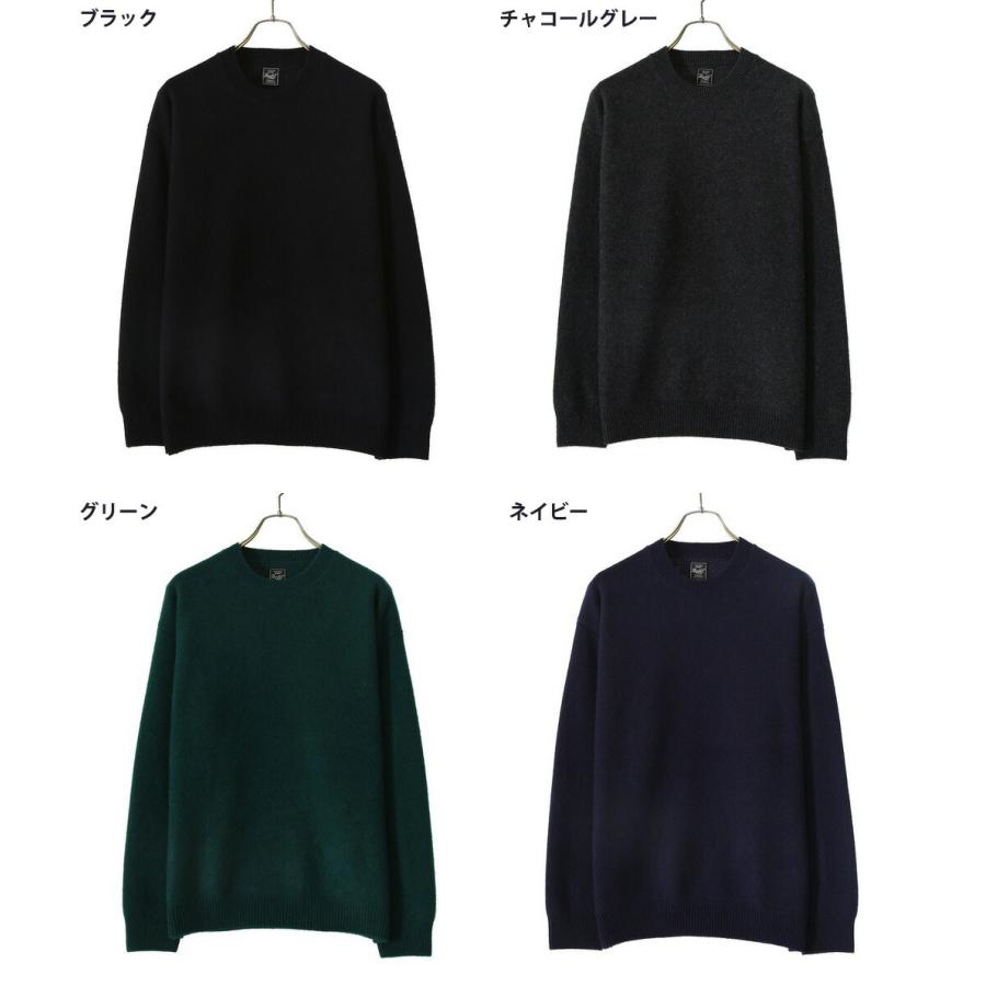 GOLD 東洋エンタープライズ / ゴールド ： PURE CASHMERE KNIT CREW