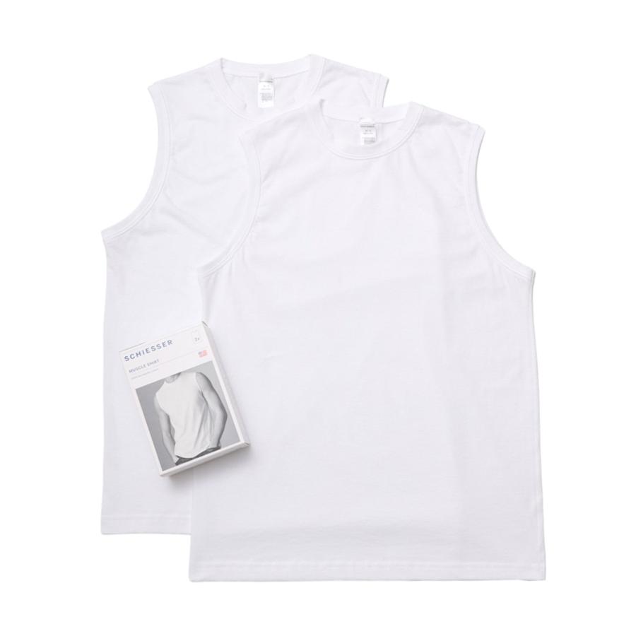 Schiesser Revival / シーサー・リバイバル ： AMERICAN T-SHIRTS Siglet 2PACK / 全2色 ： 228010 | Schiesser Revival