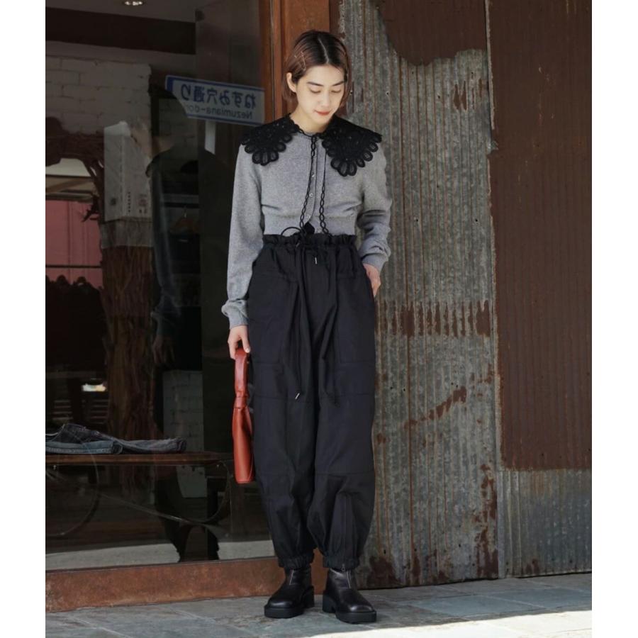 JUN MIKAMI/ポリエステルツイルスラックス 22AW | barbecuedelights.com
