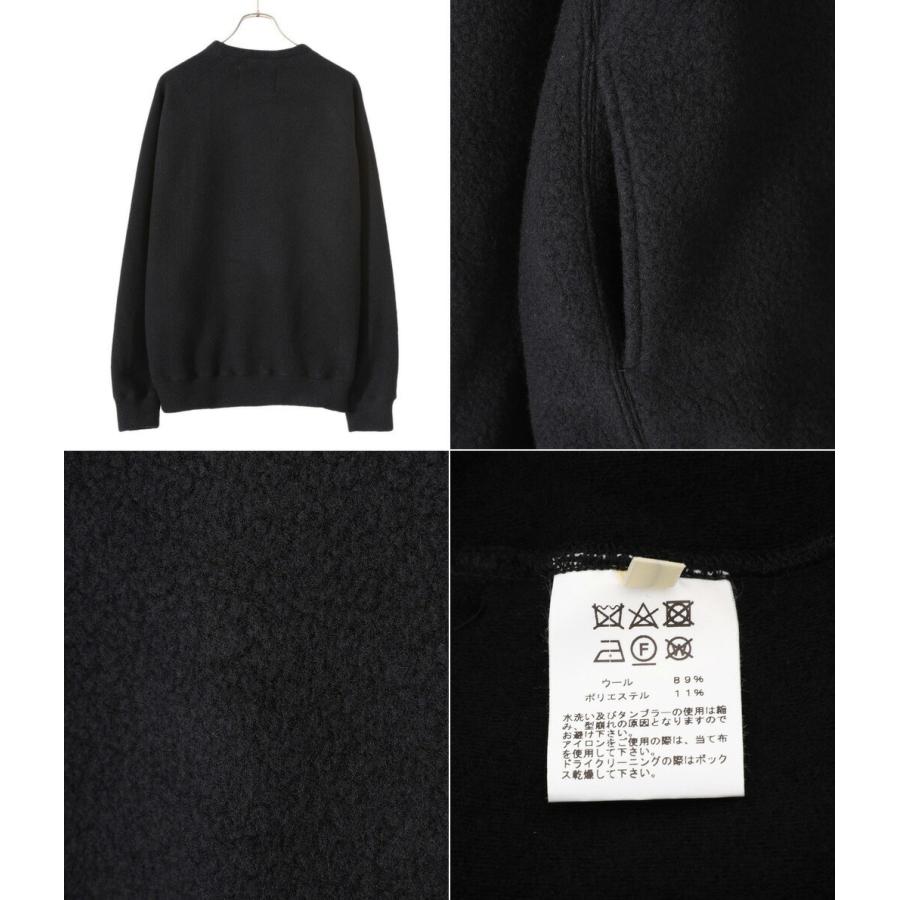 東洋エンタープライズ GOLD / ゴールド ： SUPER 140'S WOOL FLEECE RAGLAN CREW NECK SHIRT ： 22B-GL69015｜arknets｜02