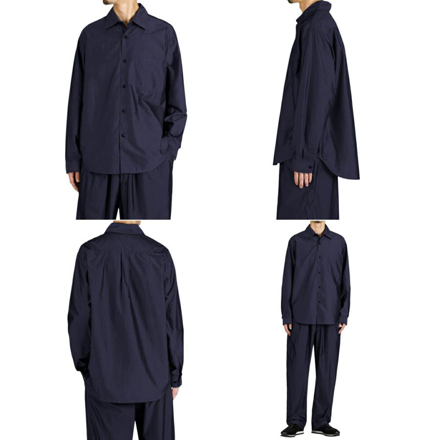GOLD / ゴールド ： COTTON/SILK CHAMBRAY REGULAR SHIRT 全2色 23A 